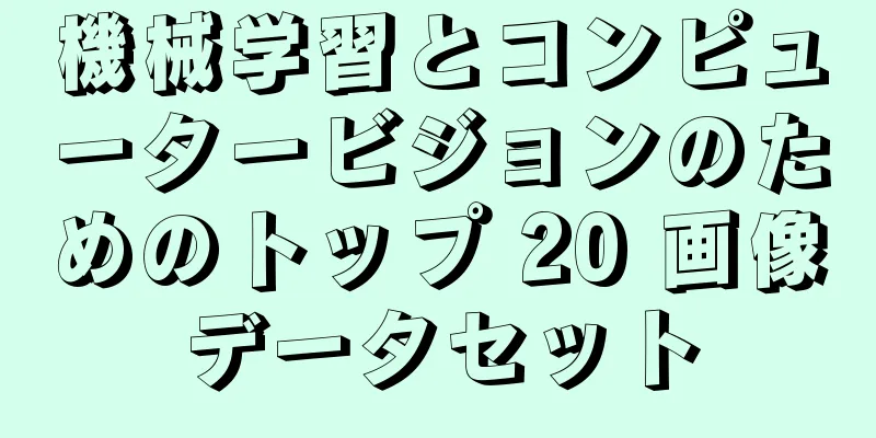 機械学習とコンピュータービジョンのためのトップ 20 画像データセット