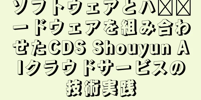ソフトウェアとハ​​ードウェアを組み合わせたCDS Shouyun AIクラウドサービスの技術実践