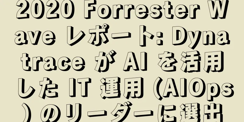 2020 Forrester Wave レポート: Dynatrace が AI を活用した IT 運用 (AIOps) のリーダーに選出