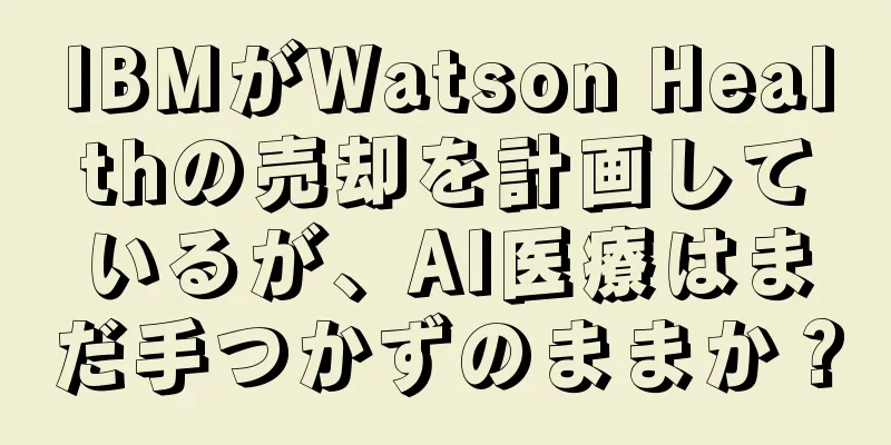 IBMがWatson Healthの売却を計画しているが、AI医療はまだ手つかずのままか？
