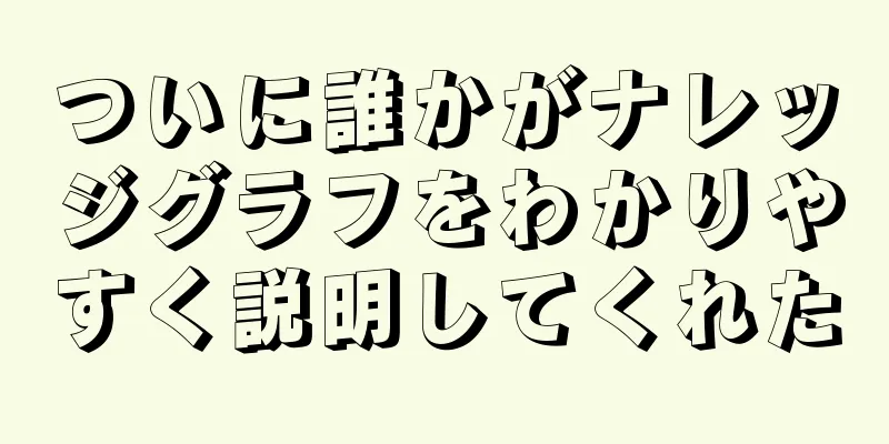 ついに誰かがナレッジグラフをわかりやすく説明してくれた