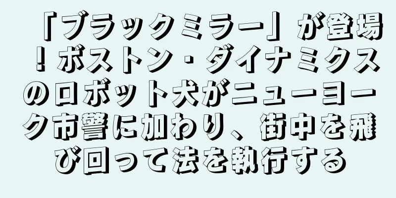 「ブラックミラー」が登場！ボストン・ダイナミクスのロボット犬がニューヨーク市警に加わり、街中を飛び回って法を執行する