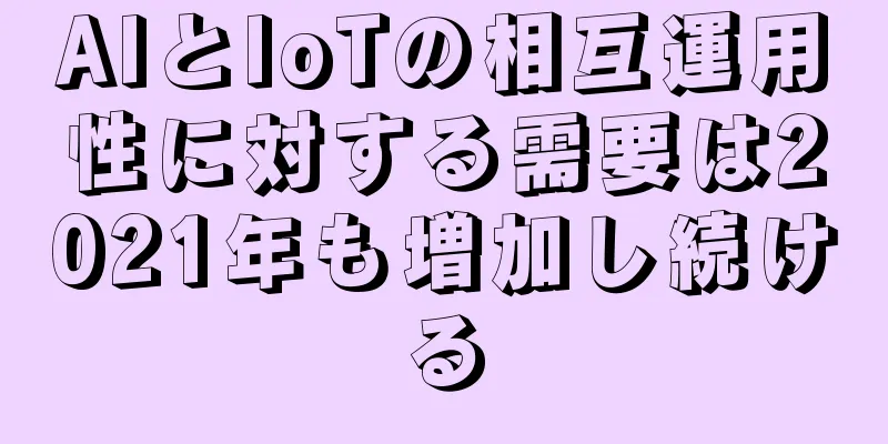 AIとIoTの相互運用性に対する需要は2021年も増加し続ける