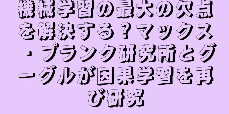 機械学習の最大の欠点を解決する？マックス・プランク研究所とグーグルが因果学習を再び研究