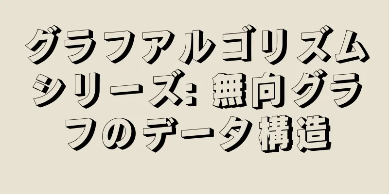 グラフアルゴリズムシリーズ: 無向グラフのデータ構造