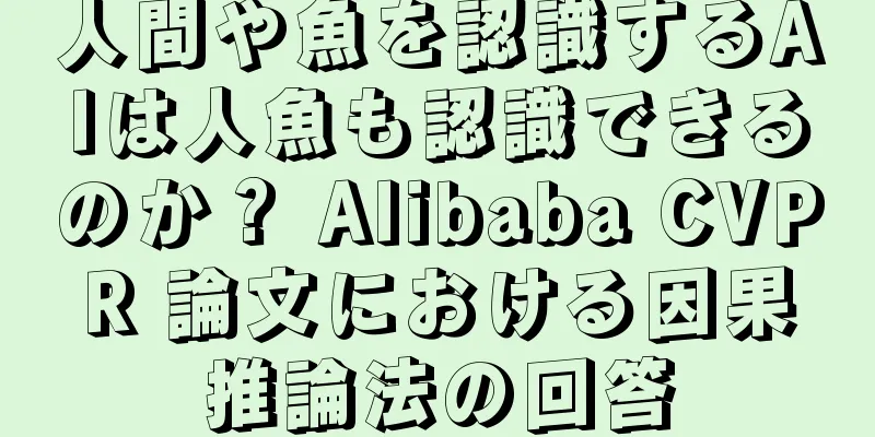 人間や魚を認識するAIは人魚も認識できるのか？ Alibaba CVPR 論文における因果推論法の回答