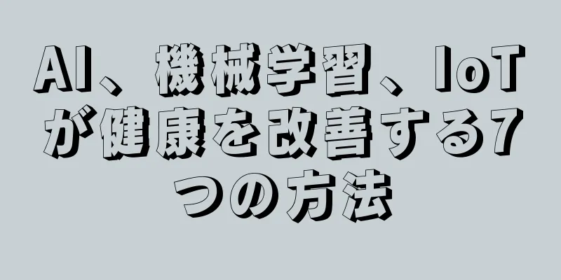 AI、機械学習、IoTが健康を改善する7つの方法