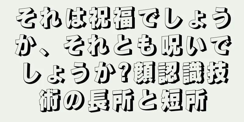 それは祝福でしょうか、それとも呪いでしょうか?顔認識技術の長所と短所