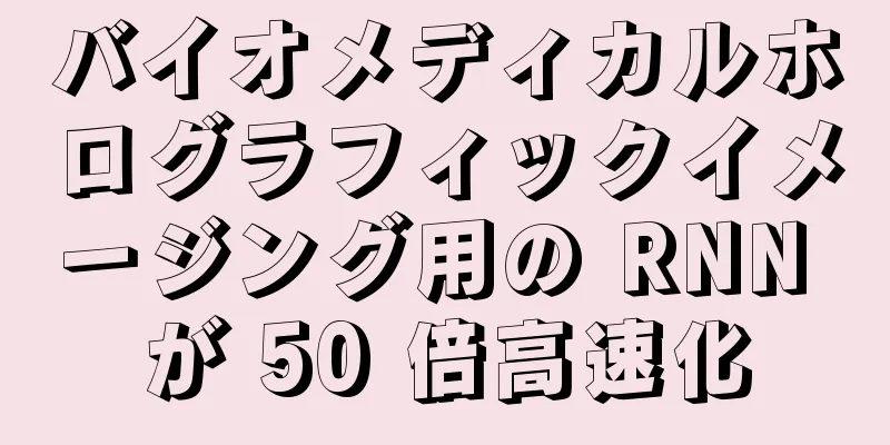 バイオメディカルホログラフィックイメージング用の RNN が 50 倍高速化