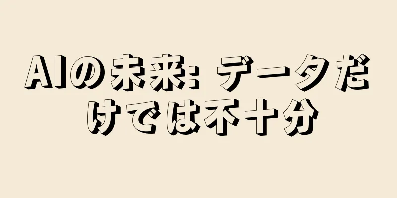AIの未来: データだけでは不十分