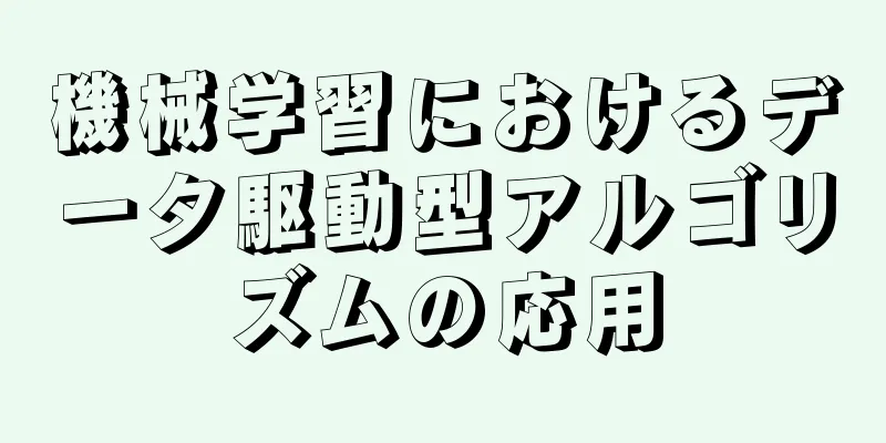 機械学習におけるデータ駆動型アルゴリズムの応用