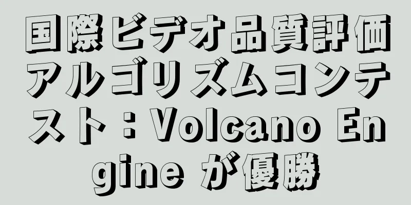 国際ビデオ品質評価アルゴリズムコンテスト：Volcano Engine が優勝