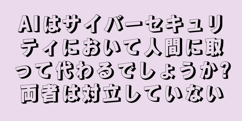 AIはサイバーセキュリティにおいて人間に取って代わるでしょうか?両者は対立していない