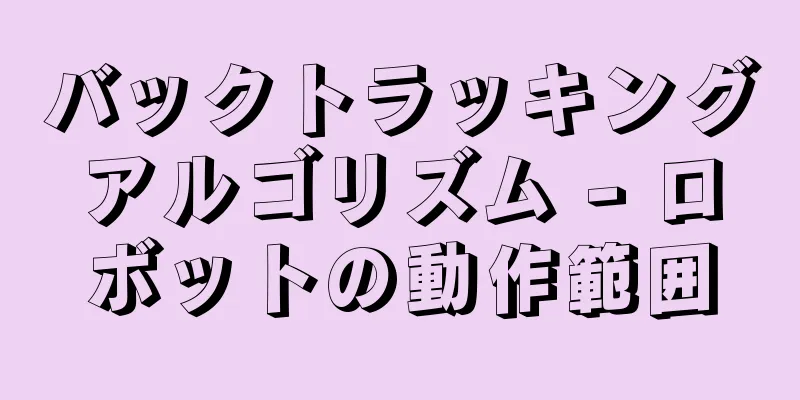 バックトラッキングアルゴリズム - ロボットの動作範囲