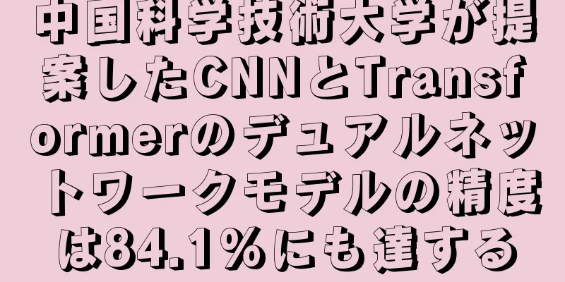 中国科学技術大学が提案したCNNとTransformerのデュアルネットワークモデルの精度は84.1%にも達する