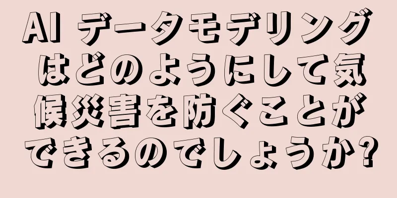 AI データモデリングはどのようにして気候災害を防ぐことができるのでしょうか?