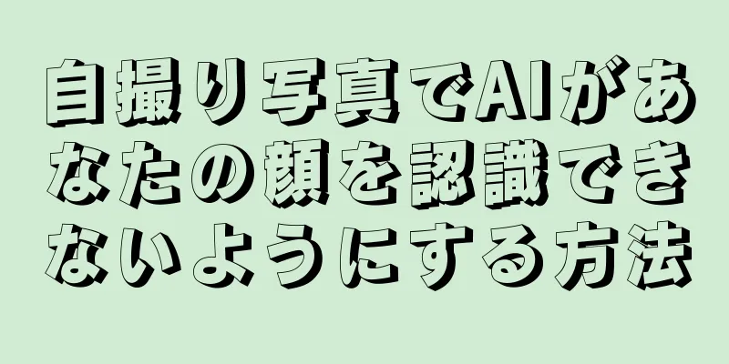 自撮り写真でAIがあなたの顔を認識できないようにする方法