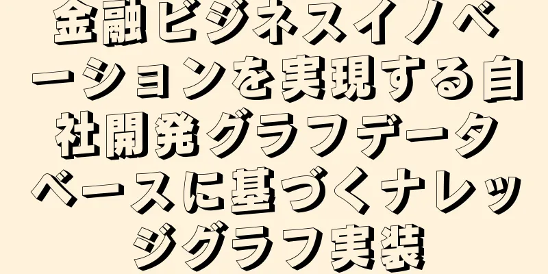 金融ビジネスイノベーションを実現する自社開発グラフデータベースに基づくナレッジグラフ実装