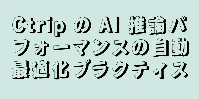 Ctrip の AI 推論パフォーマンスの自動最適化プラクティス