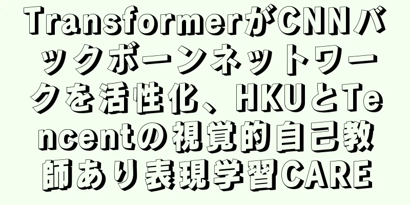 TransformerがCNNバックボーンネットワークを活性化、HKUとTencentの視覚的自己教師あり表現学習CARE
