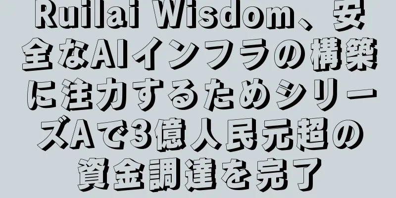 Ruilai Wisdom、安全なAIインフラの構築に注力するためシリーズAで3億人民元超の資金調達を完了