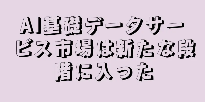 AI基礎データサービス市場は新たな段階に入った