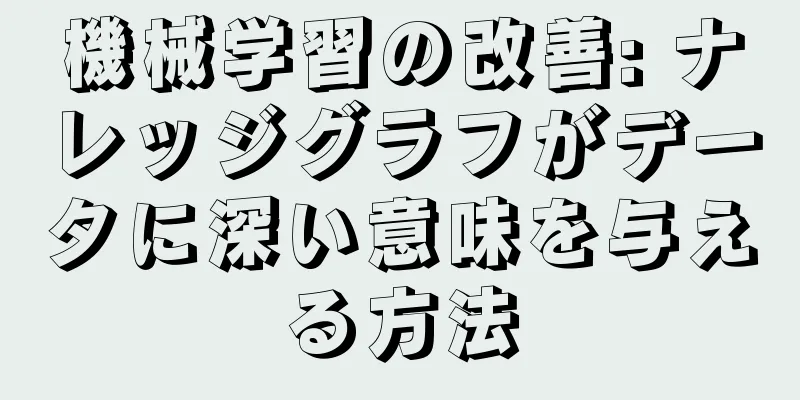 機械学習の改善: ナレッジグラフがデータに深い意味を与える方法