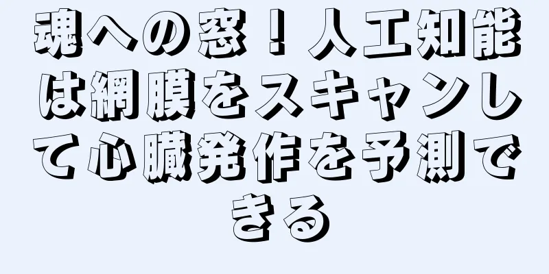 魂への窓！人工知能は網膜をスキャンして心臓発作を予測できる