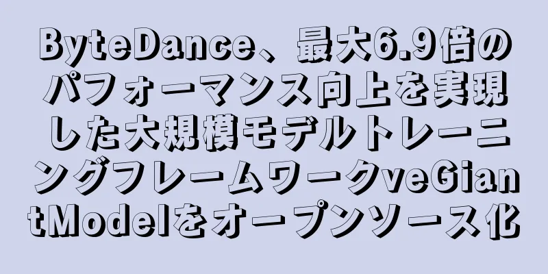 ByteDance、最大6.9倍のパフォーマンス向上を実現した大規模モデルトレーニングフレームワークveGiantModelをオープンソース化