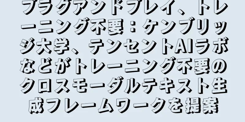 プラグアンドプレイ、トレーニング不要：ケンブリッジ大学、テンセントAIラボなどがトレーニング不要のクロスモーダルテキスト生成フレームワークを提案