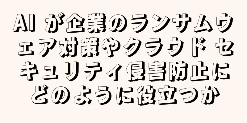 AI が企業のランサムウェア対策やクラウド セキュリティ侵害防止にどのように役立つか