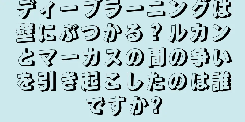 ディープラーニングは壁にぶつかる？ルカンとマーカスの間の争いを引き起こしたのは誰ですか?