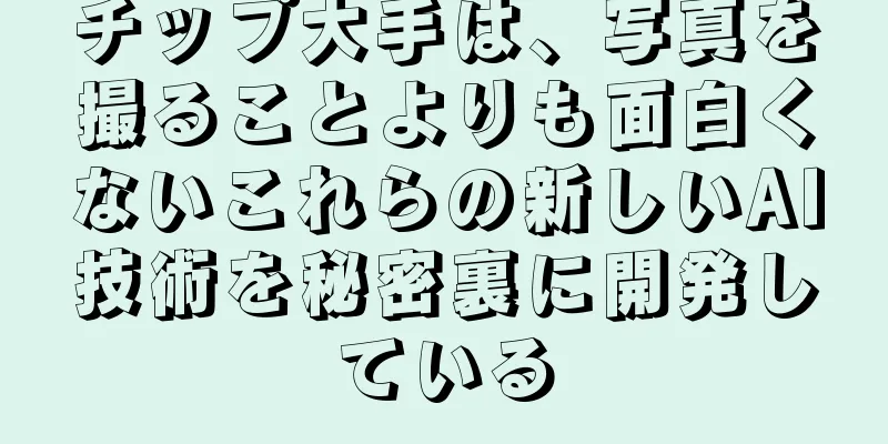 チップ大手は、写真を撮ることよりも面白くないこれらの新しいAI技術を秘密裏に開発している