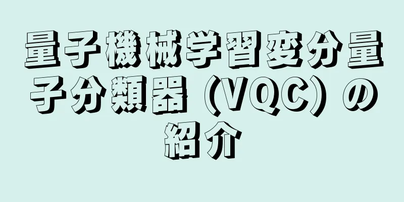 量子機械学習変分量子分類器 (VQC) の紹介