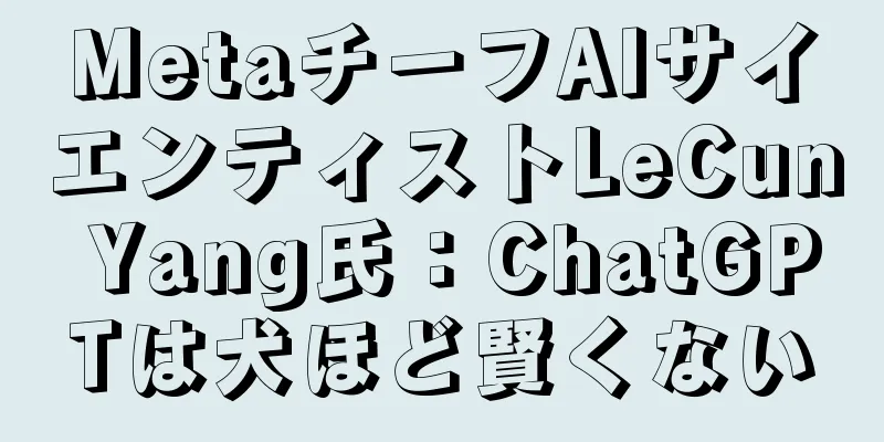 MetaチーフAIサイエンティストLeCun Yang氏：ChatGPTは犬ほど賢くない