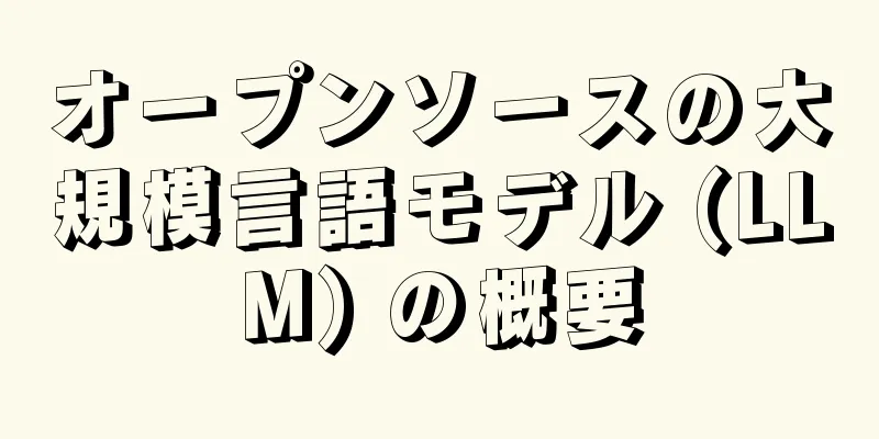 オープンソースの大規模言語モデル (LLM) の概要