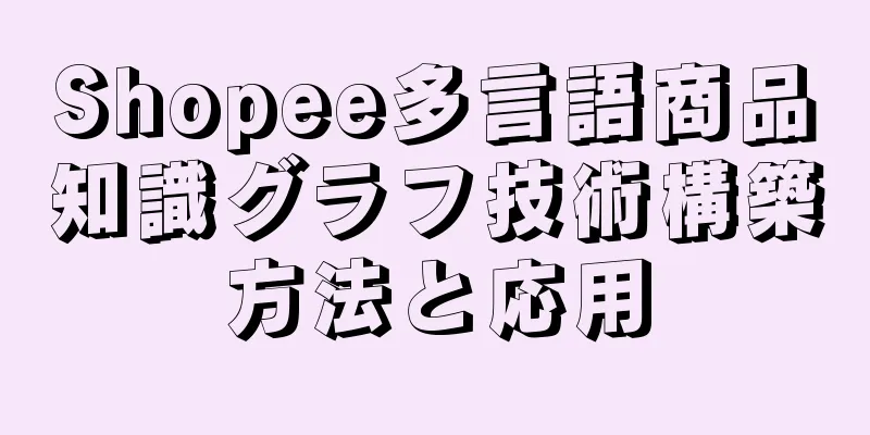 Shopee多言語商品知識グラフ技術構築方法と応用