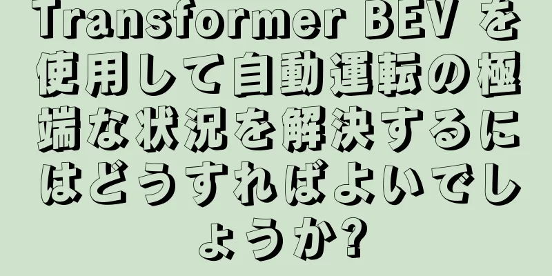 Transformer BEV を使用して自動運転の極端な状況を解決するにはどうすればよいでしょうか?