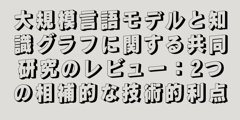 大規模言語モデルと知識グラフに関する共同研究のレビュー：2つの相補的な技術的利点
