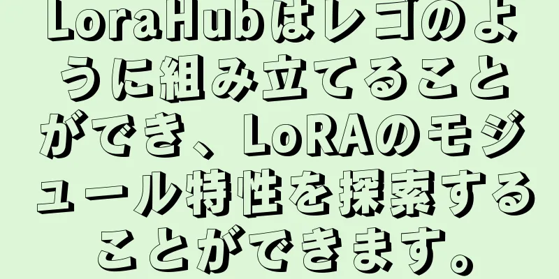 LoraHubはレゴのように組み立てることができ、LoRAのモジュール特性を探索することができます。