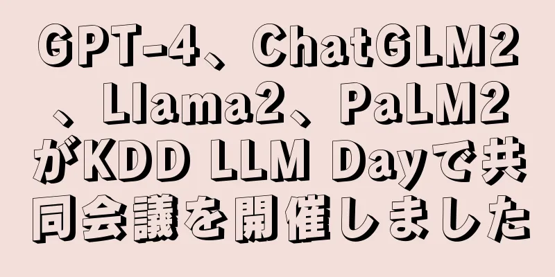 GPT-4、ChatGLM2、Llama2、PaLM2がKDD LLM Dayで共同会議を開催しました