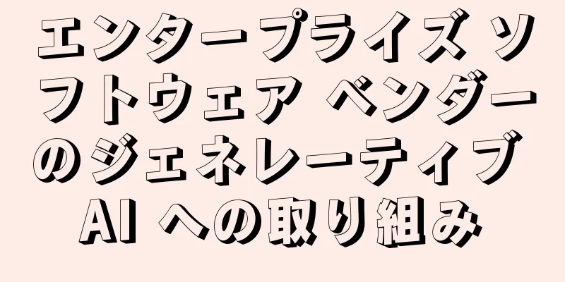 エンタープライズ ソフトウェア ベンダーのジェネレーティブ AI への取り組み