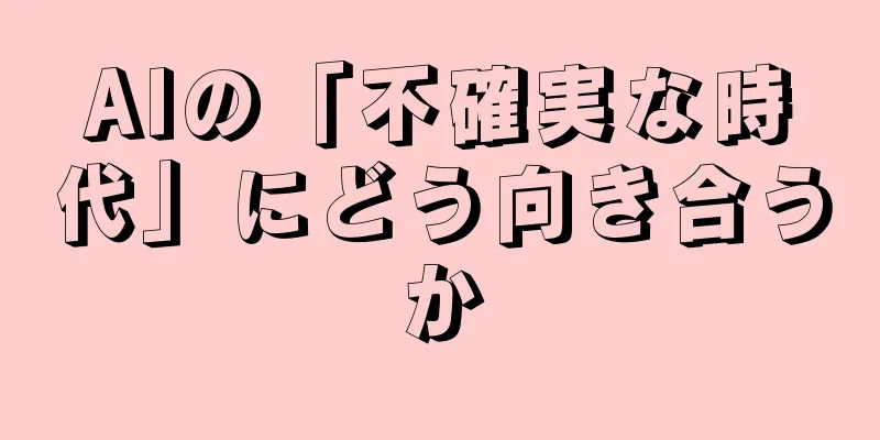 AIの「不確実な時代」にどう向き合うか