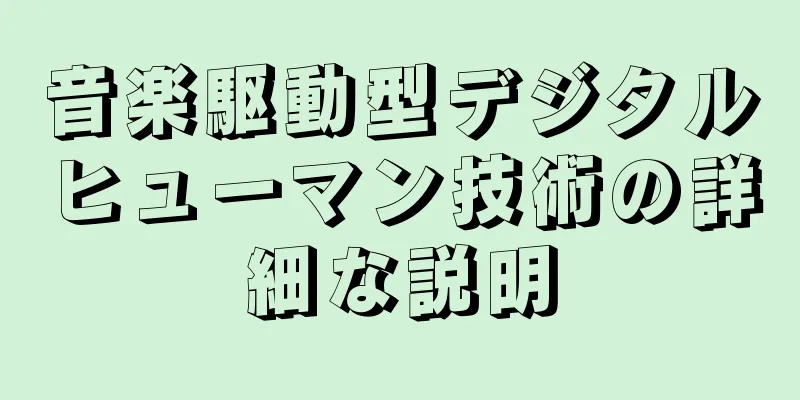 音楽駆動型デジタルヒューマン技術の詳細な説明