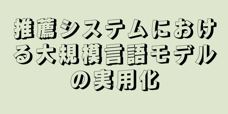 推薦システムにおける大規模言語モデルの実用化