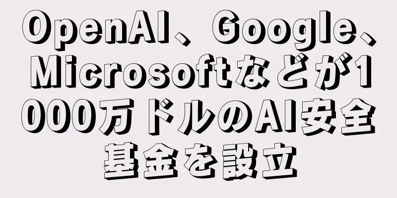 OpenAI、Google、Microsoftなどが1000万ドルのAI安全基金を設立