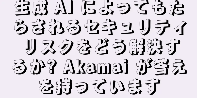 生成 AI によってもたらされるセキュリティ リスクをどう解決するか? Akamai が答えを持っています
