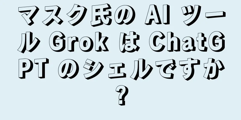 マスク氏の AI ツール Grok は ChatGPT のシェルですか?