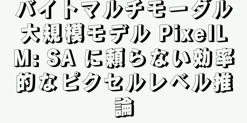 バイトマルチモーダル大規模モデル PixelLM: SA に頼らない効率的なピクセルレベル推論