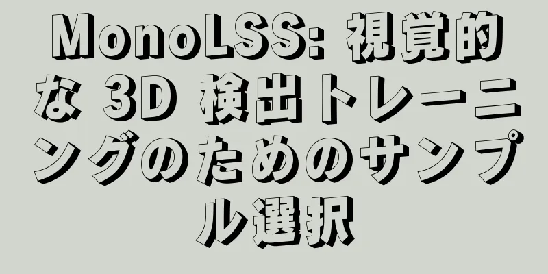 MonoLSS: 視覚的な 3D 検出トレーニングのためのサンプル選択